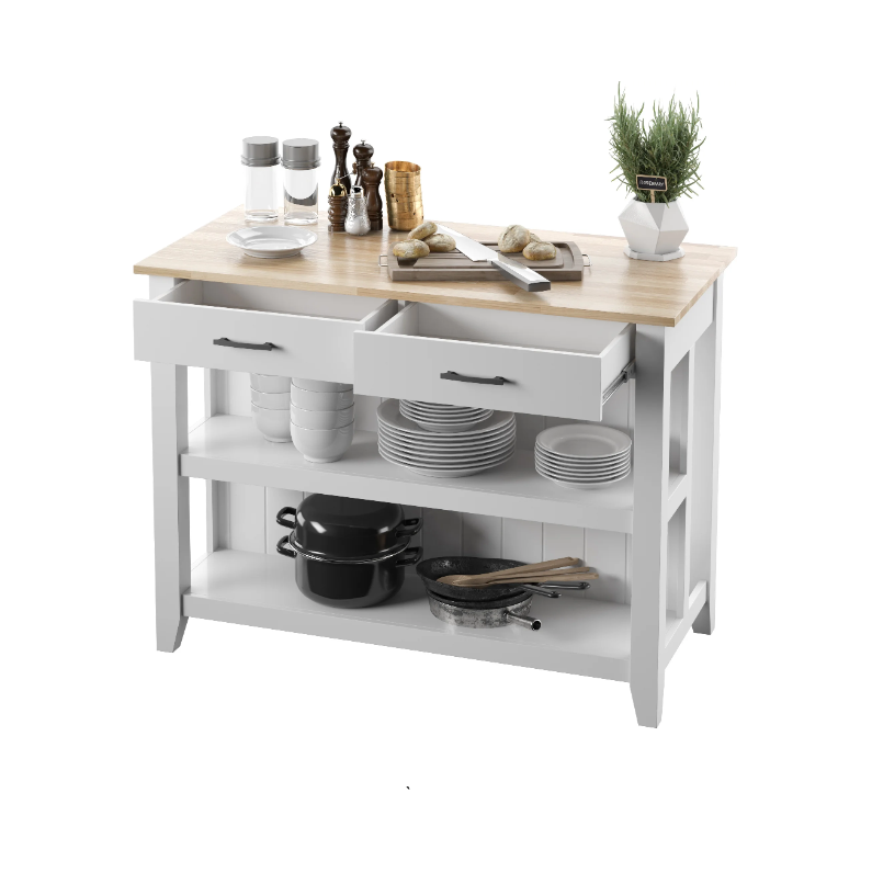 Wood Kitchen Island